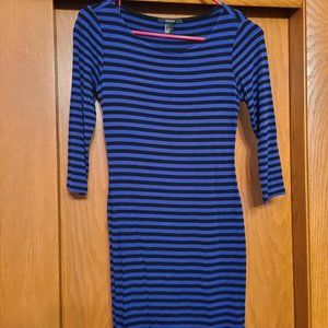 Black and Blue Dress